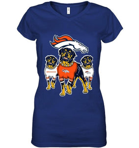 Denver Broncos Rottweilers fan shirt