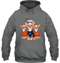 Load image into Gallery viewer, Denver Broncos Chihuahuas fan shirt
