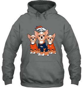 Denver Broncos Chihuahuas fan shirt