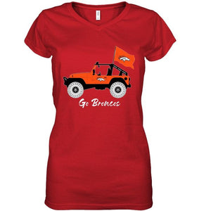 Go Denver Broncos Jeep shirt