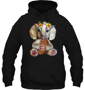 Elephant loves Denver Broncos shirt