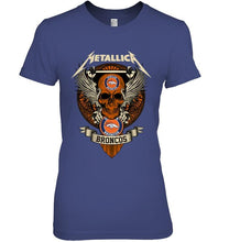 Load image into Gallery viewer, Metallica Denver Broncos shirt
