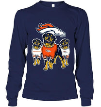 Load image into Gallery viewer, Denver Broncos Rottweilers fan shirt
