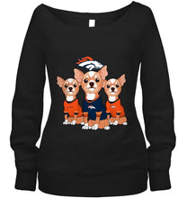 Load image into Gallery viewer, Denver Broncos Chihuahuas fan shirt
