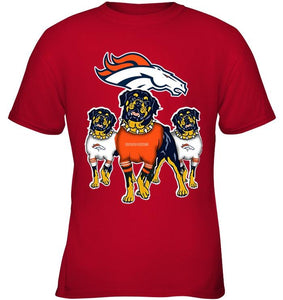 Denver Broncos Rottweilers fan hoodie