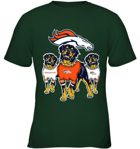 Denver Broncos Rottweilers fan shirt
