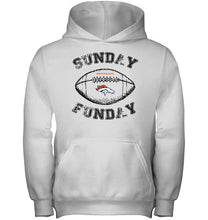 Load image into Gallery viewer, Sunday funday Denver Broncos lover shirt
