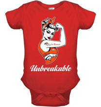 Load image into Gallery viewer, Go Denver Broncos unbreakable girl shirt
