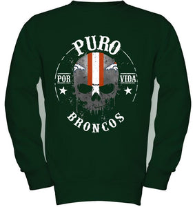 Puro Denver Broncos por vida fan shirt