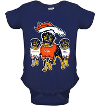 Load image into Gallery viewer, Denver Broncos Rottweilers fan shirt
