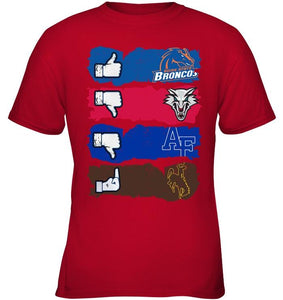 Boise State Broncos like fan shirt