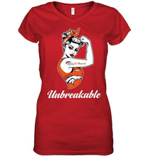 Load image into Gallery viewer, Go Denver Broncos unbreakable girl shirt
