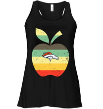 Load image into Gallery viewer, Denver Broncos teacher apple retro shirt
