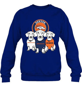 Dachshund Denver Broncos shirt