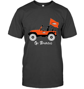 Go Denver Broncos Jeep shirt