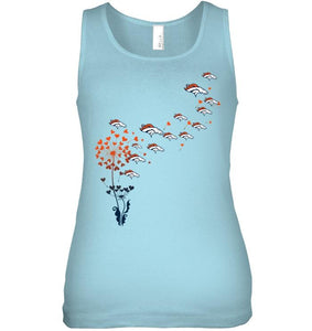 Denver Broncos dandelion shirt