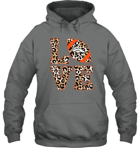 Love Denver Broncos panther pattern shirt