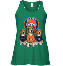 Load image into Gallery viewer, Denver Broncos Beagles fan shirt
