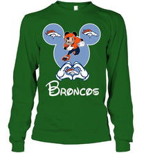 Load image into Gallery viewer, Denver Broncos Mickey shirt
