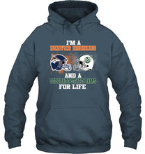 Load image into Gallery viewer, i&#39;m a Denver Bronco and a Colorado State Ram for life shirt
