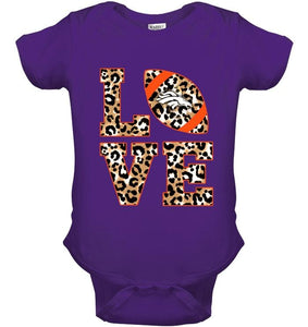 Love Denver Broncos panther pattern shirt