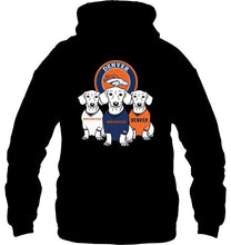 Load image into Gallery viewer, Dachshund Denver Broncos shirt
