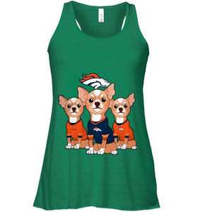 Denver Broncos Chihuahuas fan shirt