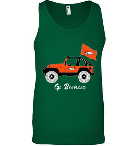 Go Denver Broncos Jeep shirt