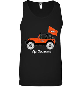 Go Denver Broncos Jeep shirt