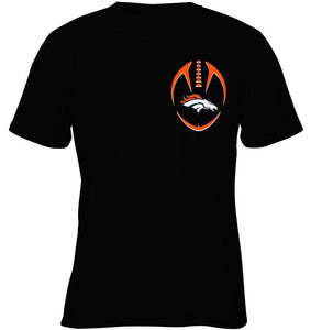 Denver Broncos American flag back shirt