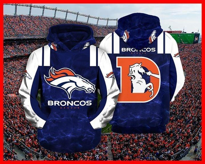 denver broncos for broncos lover 3d printed hoodie