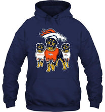 Load image into Gallery viewer, Denver Broncos Rottweilers fan shirt

