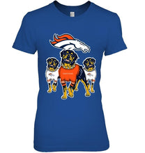 Load image into Gallery viewer, Denver Broncos Rottweilers fan hoodie
