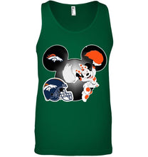 Load image into Gallery viewer, Denver Broncos Minnie cheerleader shirt
