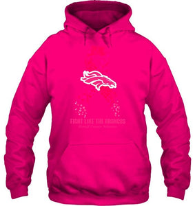 Denver Broncos fight like the Broncos br east cancer warrior shirt