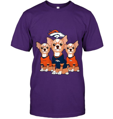 Denver Broncos Chihuahuas fan shirt