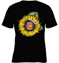 Load image into Gallery viewer, sunflower Denver Broncos fan shirt
