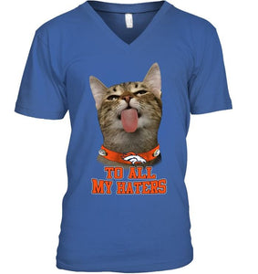 Denver Broncos cat to all my haters shirt