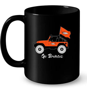 Go Denver Broncos Jeep shirt