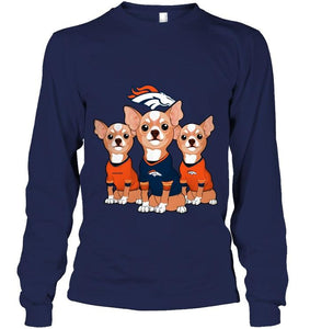 Denver Broncos Chihuahuas fan shirt