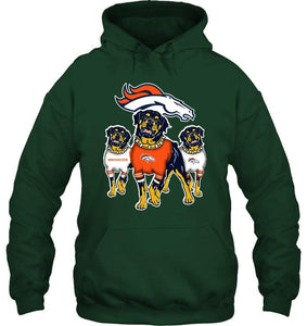 Denver Broncos Rottweilers fan shirt