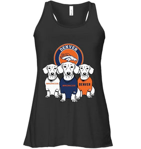 Dachshund Denver Broncos shirt