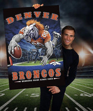 Load image into Gallery viewer, denver broncos pride since 1960 poster canvas
