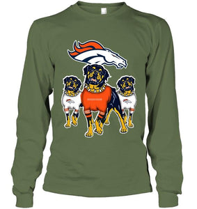 Denver Broncos Rottweilers fan hoodie