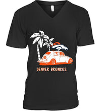 Load image into Gallery viewer, Denver Broncos beetle car shirt shirt
