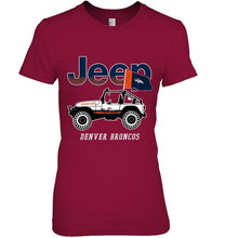 Load image into Gallery viewer, Denver Broncos jeep shirt
