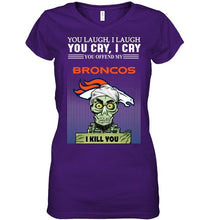 Load image into Gallery viewer, Achmed offend my Denver Broncos I kill you shirt
