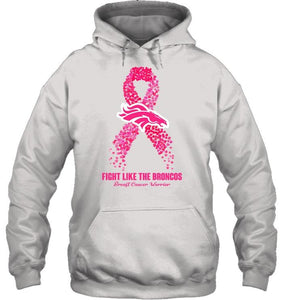 Denver Broncos fight like the Broncos br east cancer warrior shirt