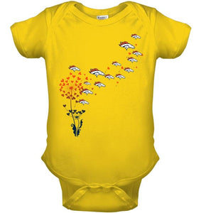 Denver Broncos dandelion shirt