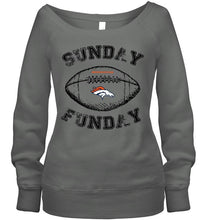 Load image into Gallery viewer, Sunday funday Denver Broncos lover shirt
